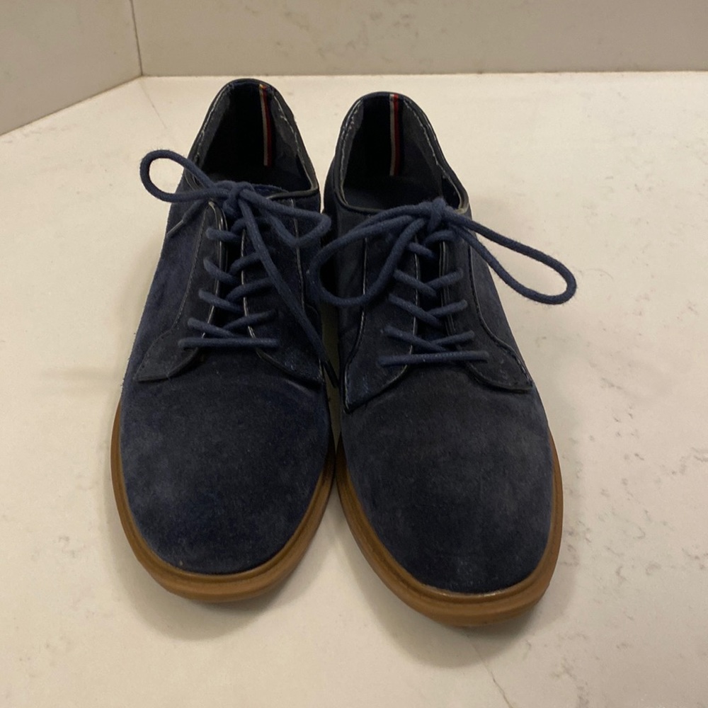 Tommy Hilfiger Suede Leather Oxfords